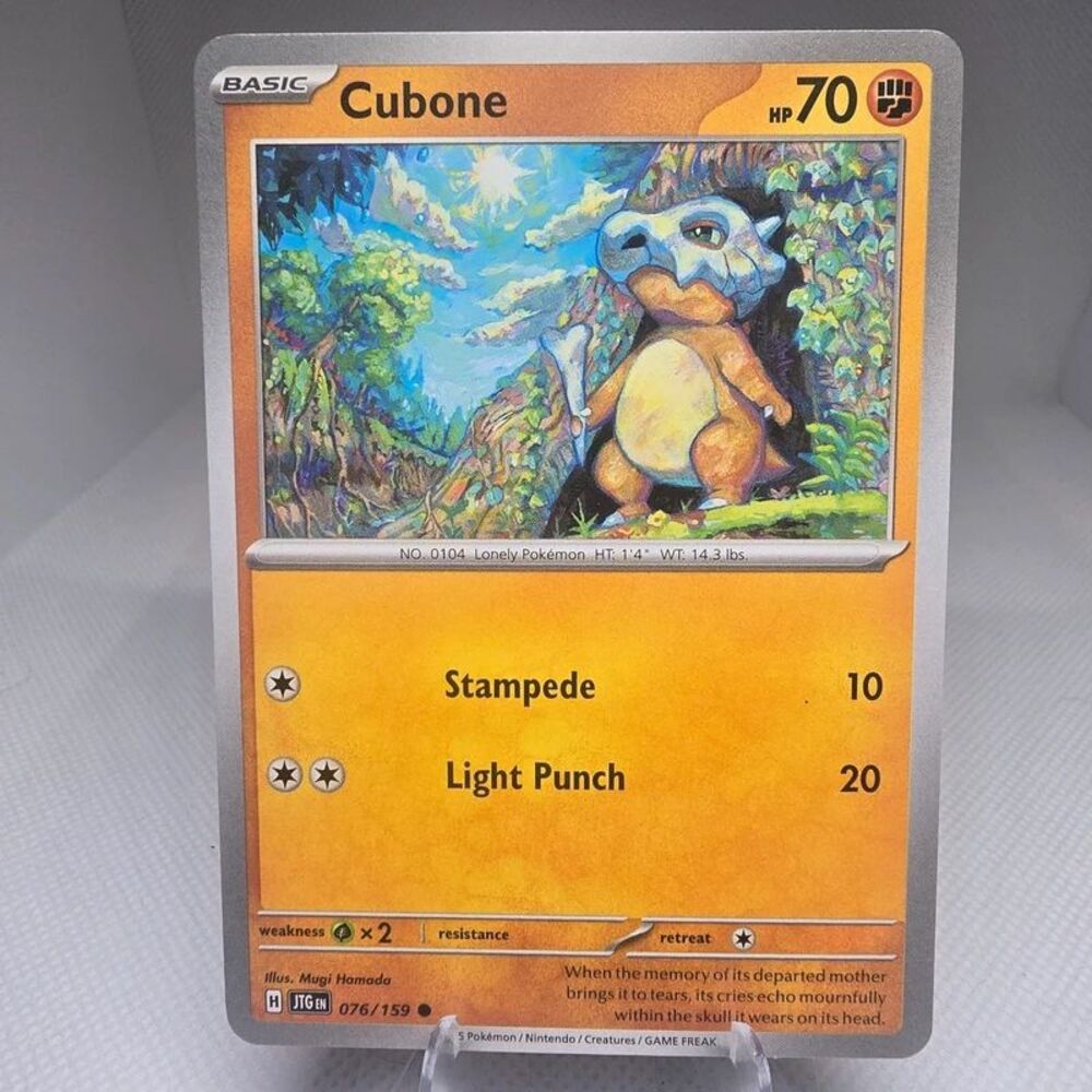 cubone #76 pokemon journey together